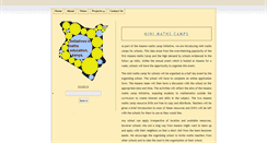 Desktop Screenshot of kenya.africanmathsinitiative.net